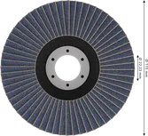 Lamelový kotouč Bosch PRO X571 115 mm G40, zkosený.